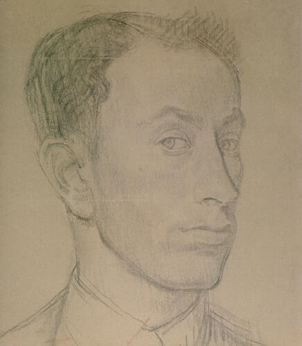Self-Portrait Sketch 1912