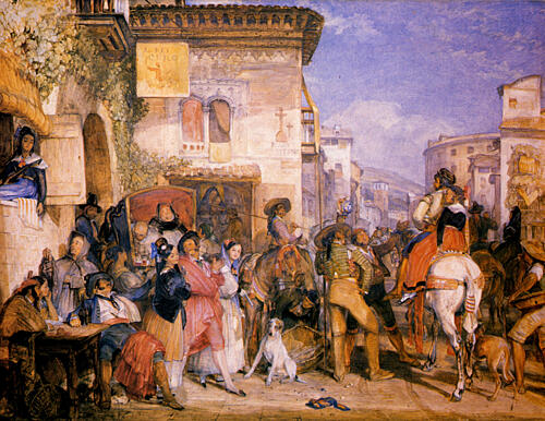 A Spanish Fiesta 1836
