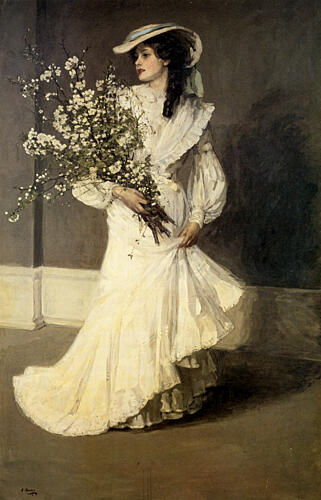 Printemps 1903 Art Print by John Lavery