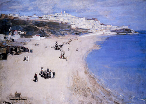 Tangier, the White City 1893 Art Print by John Lavery