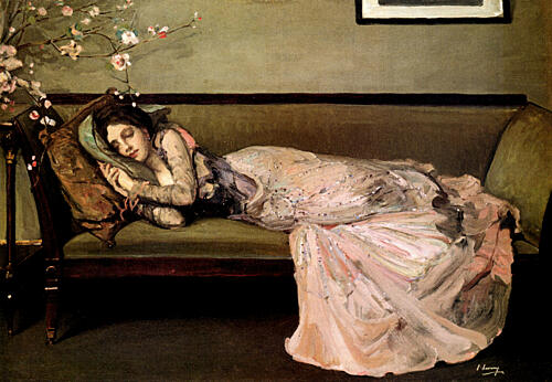 The Green Sofa Ca 1904
