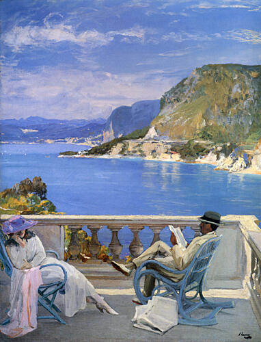 The Honeymoon 1911 Art Print