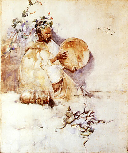 The Snake Charmer 1888 Art Print