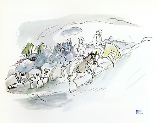 The Horsemen Art Print