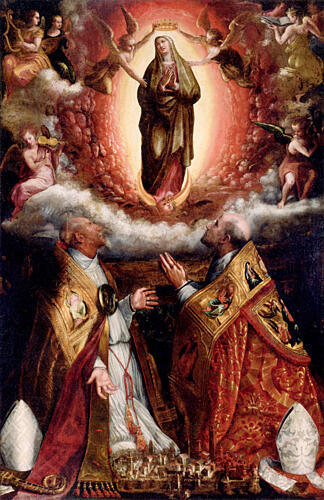 Assumption of the Virgin 1584 Art Print by Lavinia Fontana