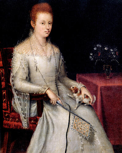 Portrait of a Woman Art Print by Lavinia Fontana