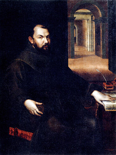 Portrait of Francesco Panigarola 1585 Art Print by Lavinia Fontana