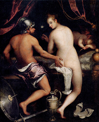Venus and Mars Ca 1595