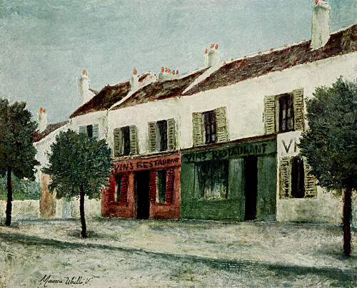 Bistros in a Suburb Ca 1910