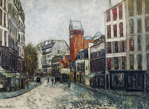 Rue Des Abesses Ca 1910