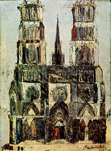 The Cathedral 1913 Art Print