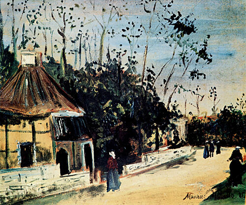Woods in Montmartre Ca 1916