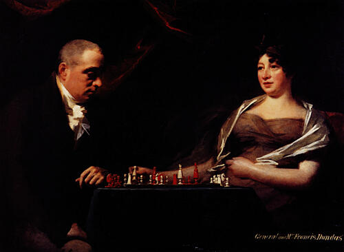 General Francis Dundas and Eliza Cumming, Mrs Dundas