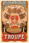 British Blonde Burlesque Troupe, 1870 Art Print