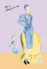 Daytime Suit in Blue, 1947 Art Print by Unknown