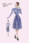 Country Style Dress, 1947 Art Print by Unknown