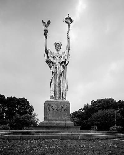 Statue Republic for the Worlds Columbian Exposition Chicago Illinois Art Print