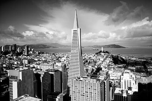 Transamerica Tower San Francisco California Photography Print