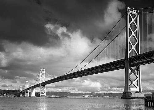 Bay Bridge San Francisco California Photography Print