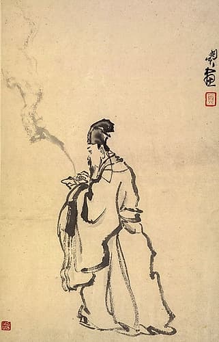 Su Dongpo Art Print