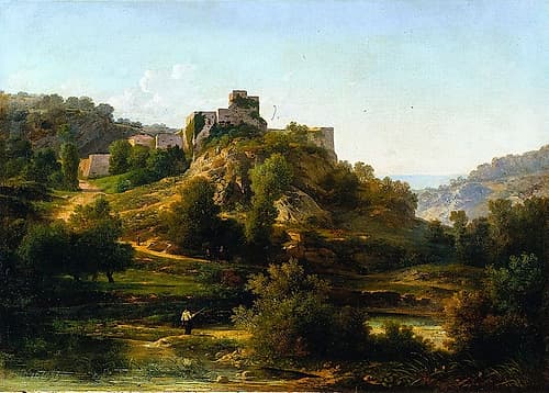 Chateauvieux-sur-Suran Landscape Print
