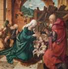 Adoration of the Shepherds Art Print