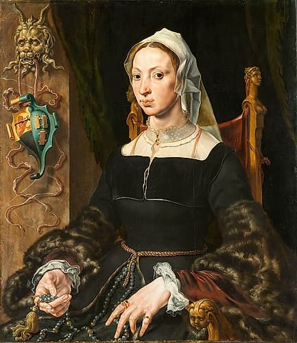 Portrait of Machtelt Suijs Figurative Print