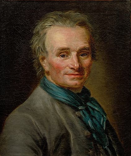 Portrait of Jean-Baptiste Lemoyne the Younger Figurative Print