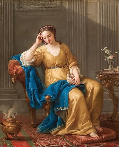 Sweet Melancholy Classical Print