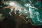 Moses Shown the Promised Land 1801 Art Print
