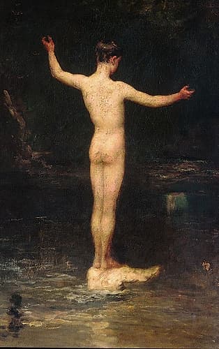 The Bathers 1877 Figurative Print