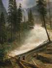 Nevada Falls, Yosemite 1872 Art Print