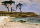 Sea Cove 1880 Art Print