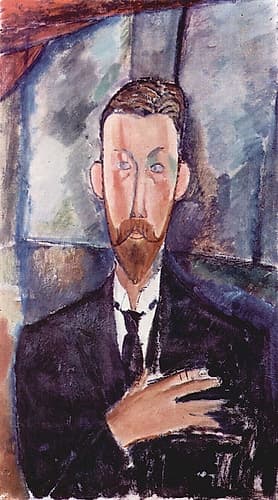 Portrait of Paul Alexander seated Européen reproduction