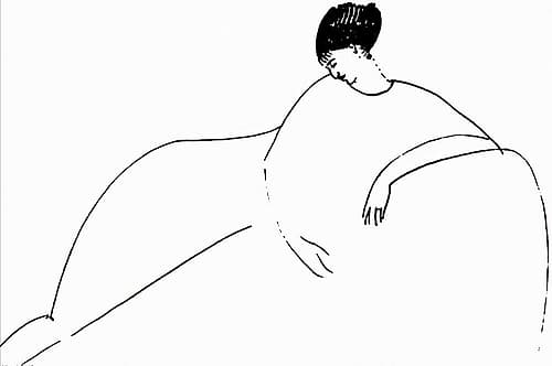 Anna Akhmatova (1911) Art Print
