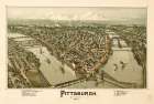 Pittsburgh-Pa 1902 Vintage Print