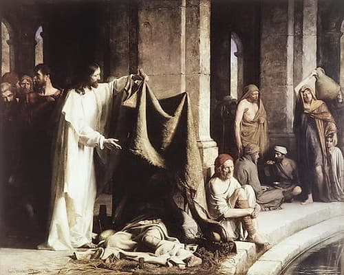 Pool of Bethesda Figurative Print