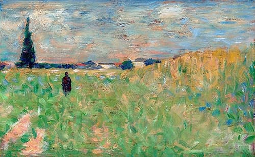 A Summer Landscape Landscape Print