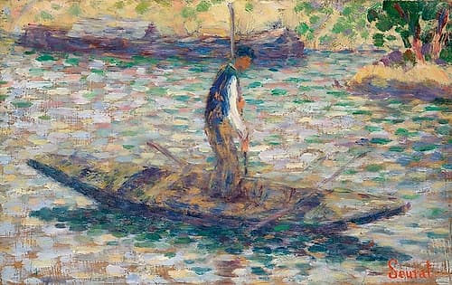 A Fisherman Figurative Print