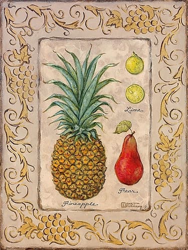 Tropical Fruit II Art Print
