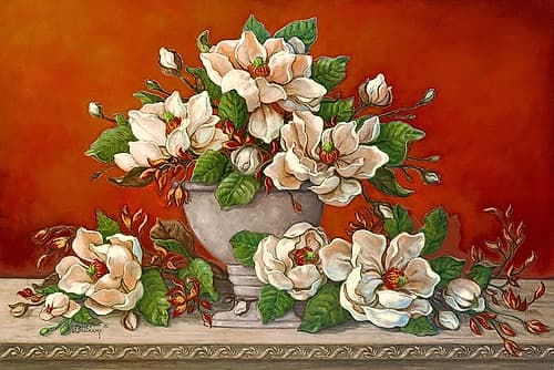 Classical Magnolia II Classical Print