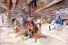 Joe Kipps Trading Post Art Print