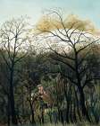 Rendezvous in the Forest Art Print