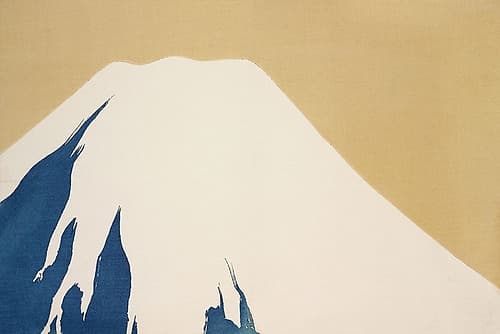 Mount Fuji from Momoyogusa Landscape Print