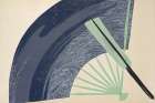 Fan from Momoyogusa Still Life Print