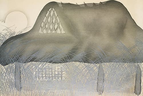 House from Momoyogusa Landscape Print