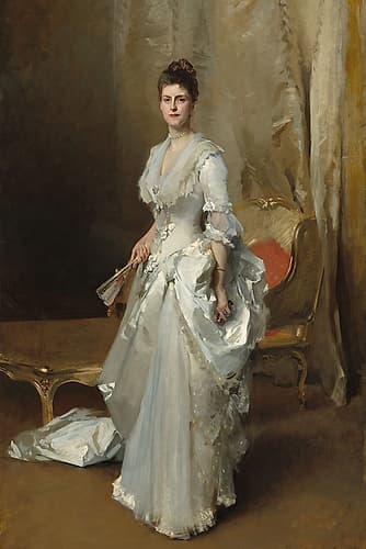 Margaret Stuyvesant Rutherfurd White (Mrs. Henry White), 1883 Figurative Print