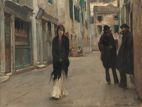 Street in Venice Art Print