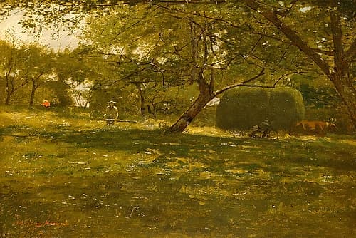 Harvest Scene Landscape Print