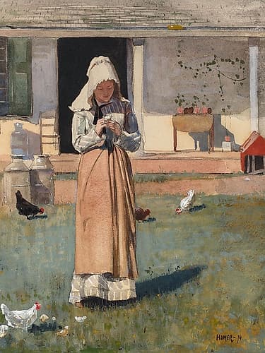 A Sick Chicken Art Print